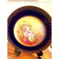 Set  of two LimogeHand Painted Display Plates