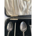 Silver plated teaspoons