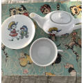 Vintage Toy Porcelain Tea Set in original box