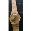 $$$R1BARGAIN$$$ RAYMOND WEIL 18K GOLD ELECTROPLATED LADIES WATCH IN PERFECT WORKING CONDITION