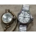 VINTAGE LADIES ROTARY AND NIVADA AUTOMATIC WATCHES - WORKING
