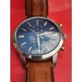 FOSSIL TOWNSMAN 44mm MENS CHRONOGRAPH WATCH WITH ORIGINAL BOX