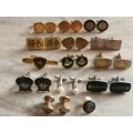 HUGE COLLECTION OF MENS CUFFLINKS - TAKE ALL FOR 1 BID