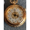 ETON 17 JEWELS SWISS MADE POCKET WATCH IN EXCELLENT WORKING CONDITION