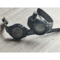 2 x MENS DIGITAL WATCHES IN EXCELLENT WORKING CONDITION