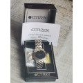 VINTAGE CITIZEN MENS WATCH WITH BOX AND ACCESSORIES