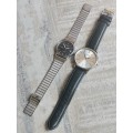 2 x MENS LANCO WATCHES IN EXCELLENT WORKING CONDITION - BIDDING FOR BOTH