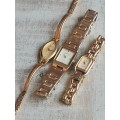 3 x LADIES NAME BRAND WATCH COLLECTION ALL IN EXCELLENT WORKING CONDITION