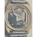 VINTAGE SEIKO MENS WATCH - WORKING BUT SELLING FOR SPARES AS IS