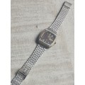 VINTAGE SEIKO MENS WATCH - WORKING BUT SELLING FOR SPARES AS IS