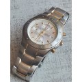 MENS TEMPO 2 TONE 100M CHRONOGRAPH WATCH IN EXCELLENT WORKING CONDITION