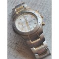 MENS TEMPO 2 TONE 100M CHRONOGRAPH WATCH IN EXCELLENT WORKING CONDITION