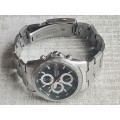 MENS SEIKO STAINLESS STEEL 100M CHRONOGRAPH WATCH IN EXCELLENT WORKING CONDITION