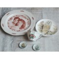 MIX PORCELAIN PIECES BIDDING FOR ALL 5 ITEMS
