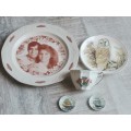 MIX PORCELAIN PIECES BIDDING FOR ALL 5 ITEMS