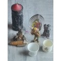 ASSORTMENT OF VINTAGE DECORATIVE PIECES