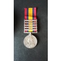 QSA Boer war medal to LIEUT H.E.O.Green MID