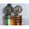Boer War Medals (Wepener) QSA & KSA