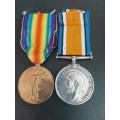 WW1 Medals to 1st S.A.I.