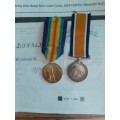 WW1 Medals Pair