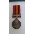 QSA Boer War South Africa Medal  Queenstown Rifle Volunteers
