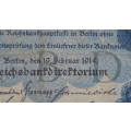 Germany - 20 Mark, 1914, p-46b , 7 Digit Serial Number