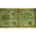 Germany - 1000 Mark, 1922, p-76d , Crucifera Watermark