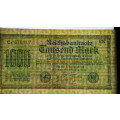Germany - 1000 Mark, 1922, p-76c , Greek Watermark