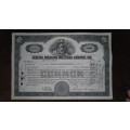 General American Investors Company, Stock Certificate, 1932, 100 Shares
