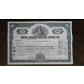 General American Investors Company, Stock Certificate, 1932, 100 Shares