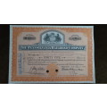 Pennsylvania Railroad Company, Stock Certificate, 1952, 45 Shares with USA Duty Stamps