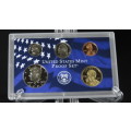 USA , 2001 Complete Proof set, Including Statehood Quarters, 10 coin Set