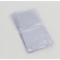 Clear Plastic Coin Flip, per bundle of 10 , pocket , wallet, sleeve