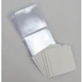 Clear Plastic Coin Flip, per bundle of 10 , pocket , wallet, sleeve