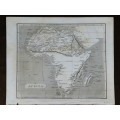 1809 Map of Africa, Great Condition, Original Russel / Stratford Map