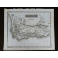 1817 Map of Cape of Good Hope, Very Good Condition, Original Arrowsmith Map