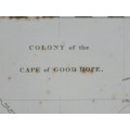 1801 Map of Cape of Good Hope Colony, Good Condition, Original Arrowsmith Map