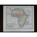 1855 Map of Africa, Excellent Condition, Original Antique Map