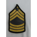 United States Army Master Sergeant Rank Insignia Patch E8