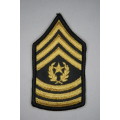 United States Army Command Sergeant Major Rank Insignia Patch E9