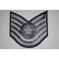 United States Air Force Technical Sergeant Rank Insignia Patch E6, TSgt
