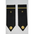 1 Pair United States Navy Ensign Insignia Shoulder Boards Rank Epaulettes O1 NROTC