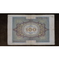 Germany - 100 Mark, 1920, p69a , 7 Digit Serial Number, Weimar Republic