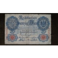 Germany - 20 Mark, 1914, p46b , 7 Digit Serial Number