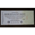 Germany - 1 Million Mark, 1923 , p94 , 6 Digit Serial Number