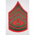 United States Marine Corps Gunnery Sergeant Rank Insignia Patch Band Musician