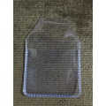 Clear Plastic Coin Envelope, per bundle of 10 , pocket , wallet, sleeve