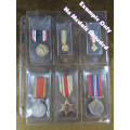 6 Pocket Medal Collector`s Pages, Acid Free, NO PVC