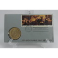 American Revolution Bicentennial First Day Cover 1976 with Thomas Jefferson Medal