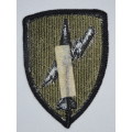 United States Vietnam Era Army Missile Command Insignia Patch, OD Subdued